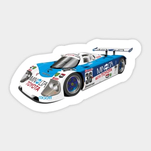 Toyota  Tom`s  Le mans Sticker